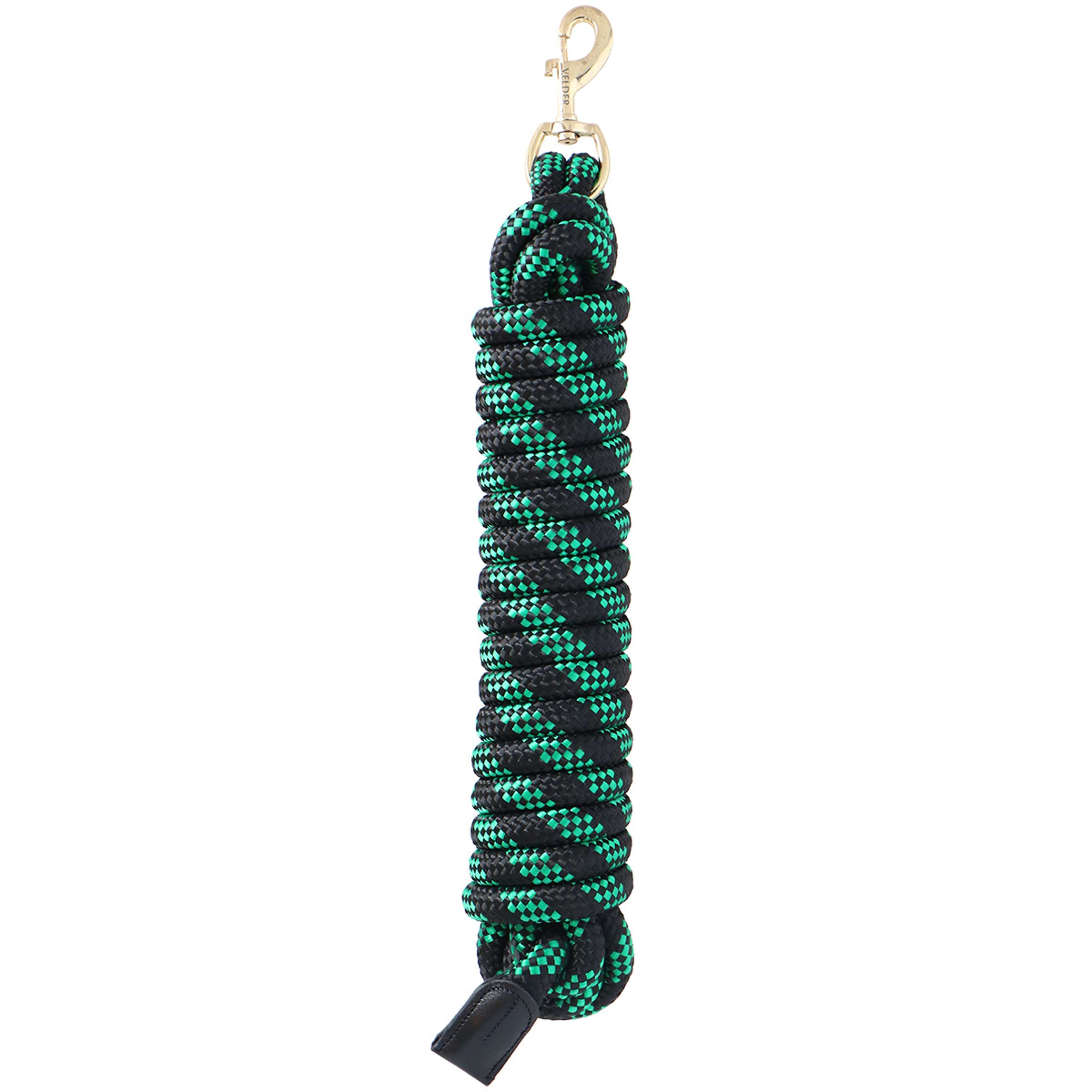 Velder Horsewear Corde pour Licol Noir/Forest Green