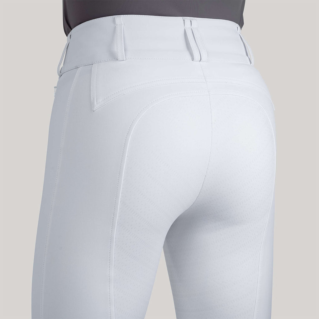 Elvera Equestrian Pantalon d'Équitation Sensitive Pro Blanc