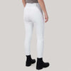Elvera Equestrian Pantalon d'Équitation Sensitive Pro Half Seat Blanc