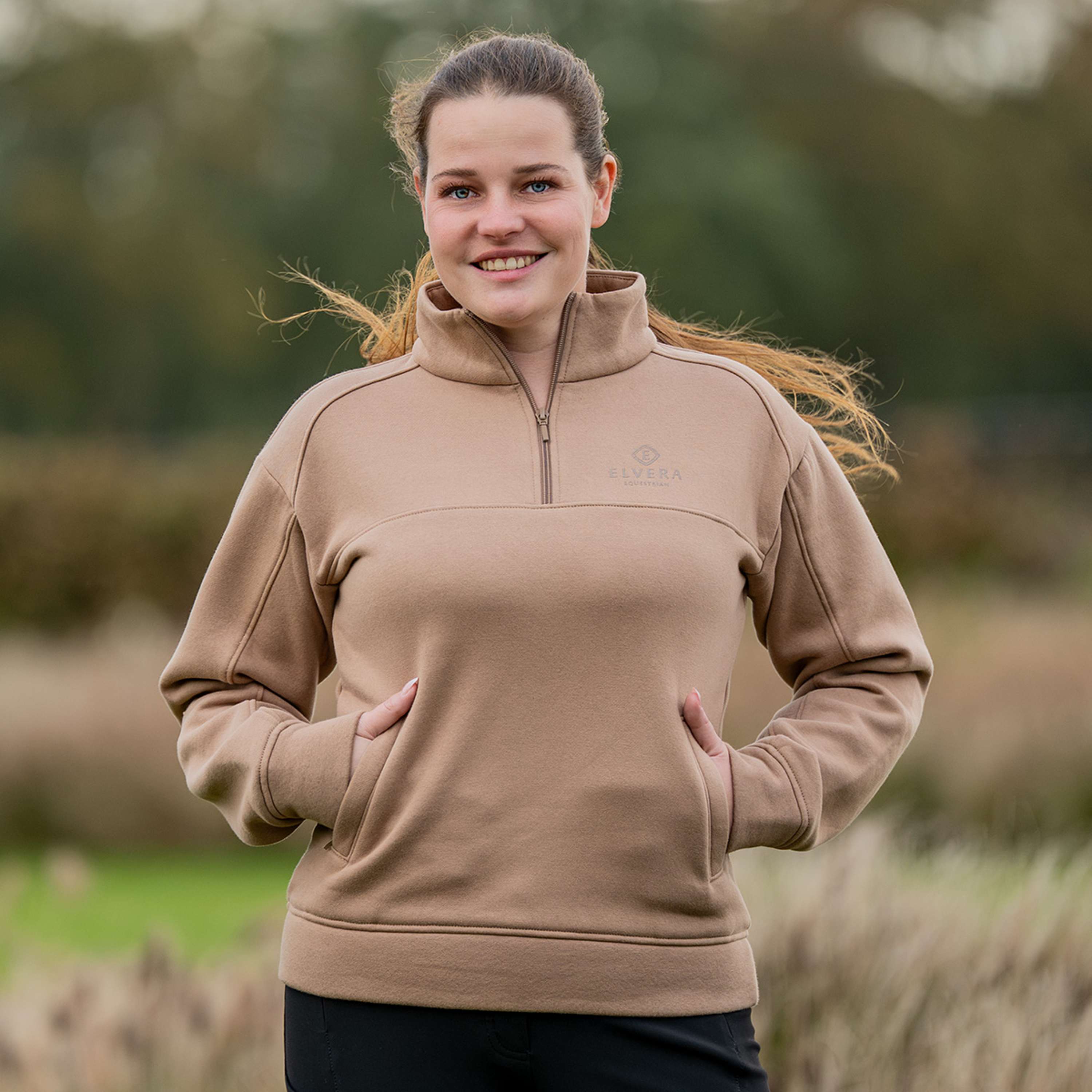 Elvera Equestrian Pull-over EEHazardstory Latte
