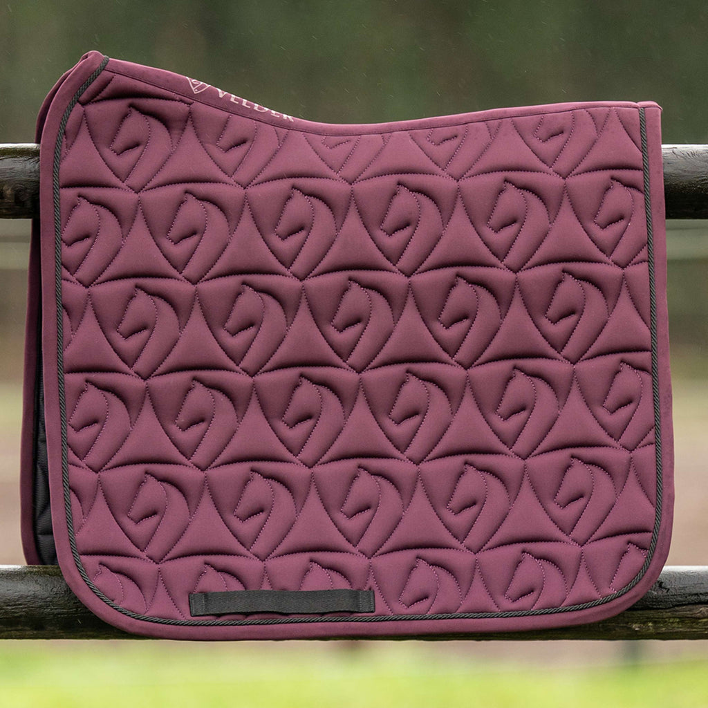 Velder Horsewear Tapis de Selle Unibeau Dressage Bordeaux
