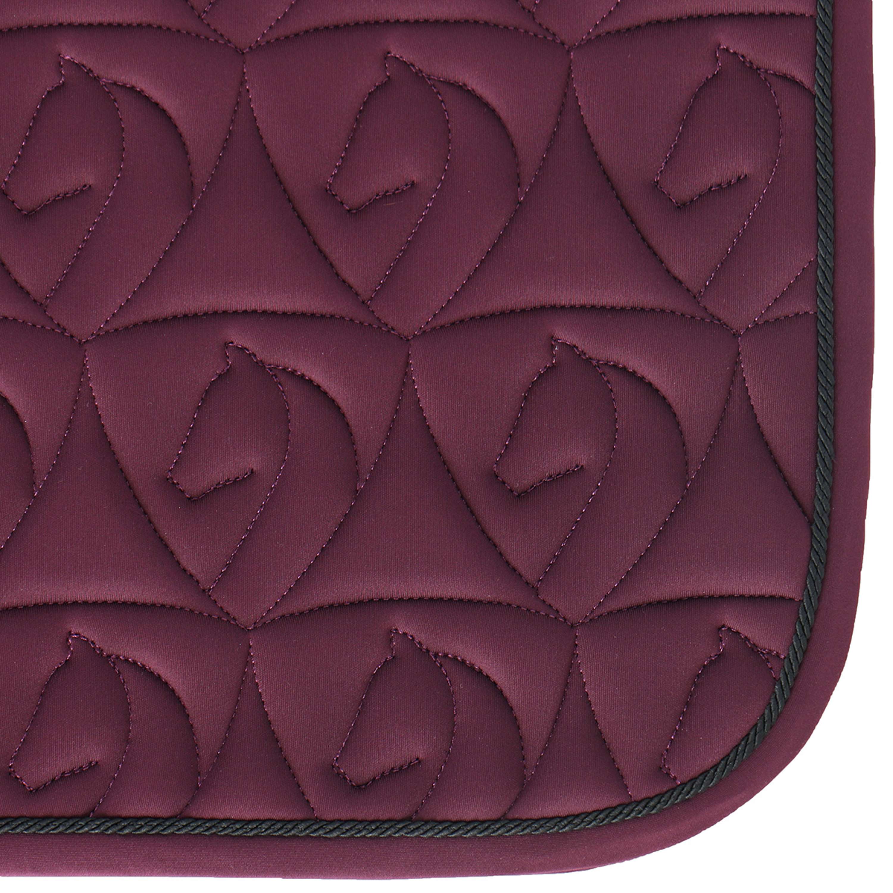 Velder Horsewear Tapis de Selle Unibeau Dressage Bordeaux