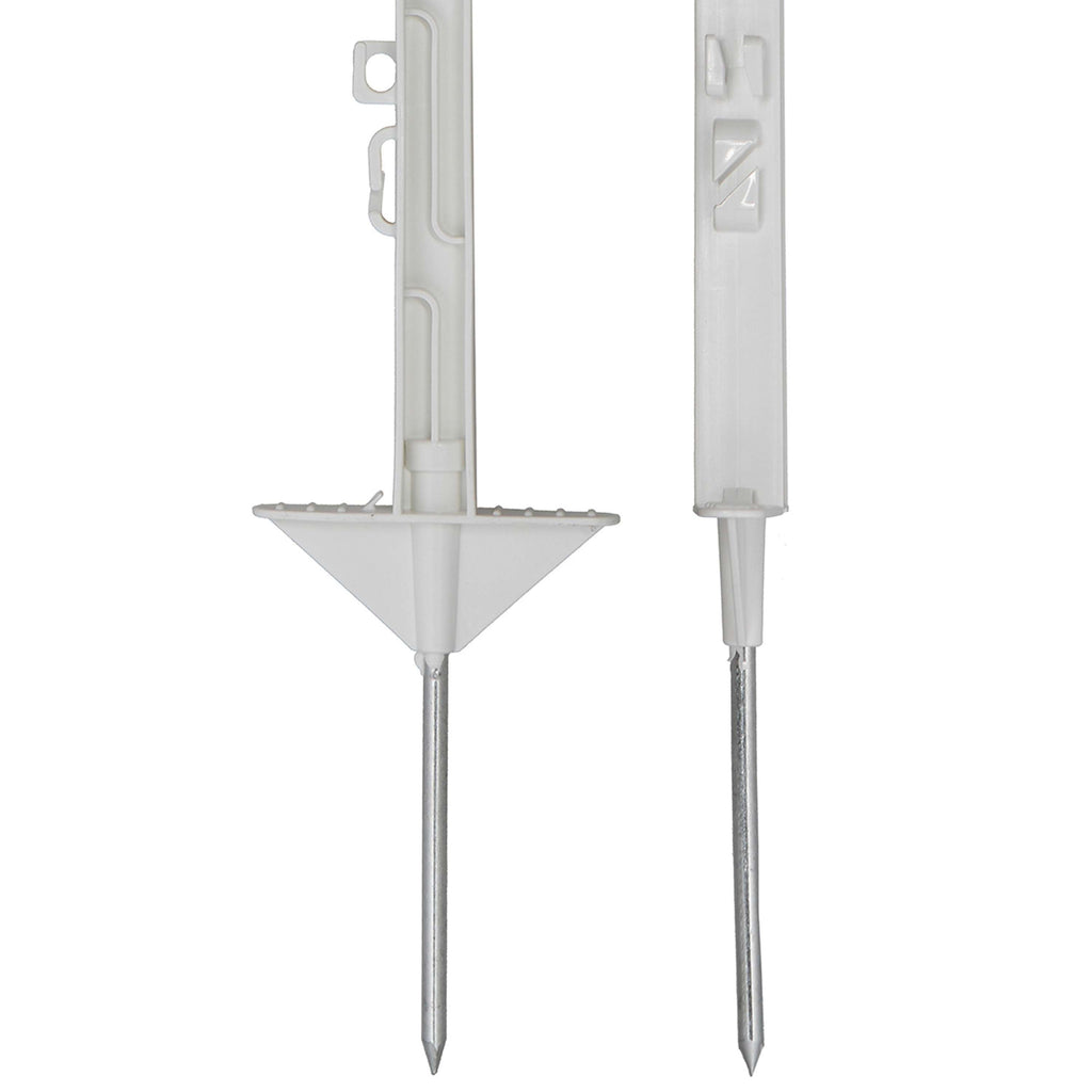 Agradi Power Piquet de Prairie Classic 150cm 20 Pièces Blanc