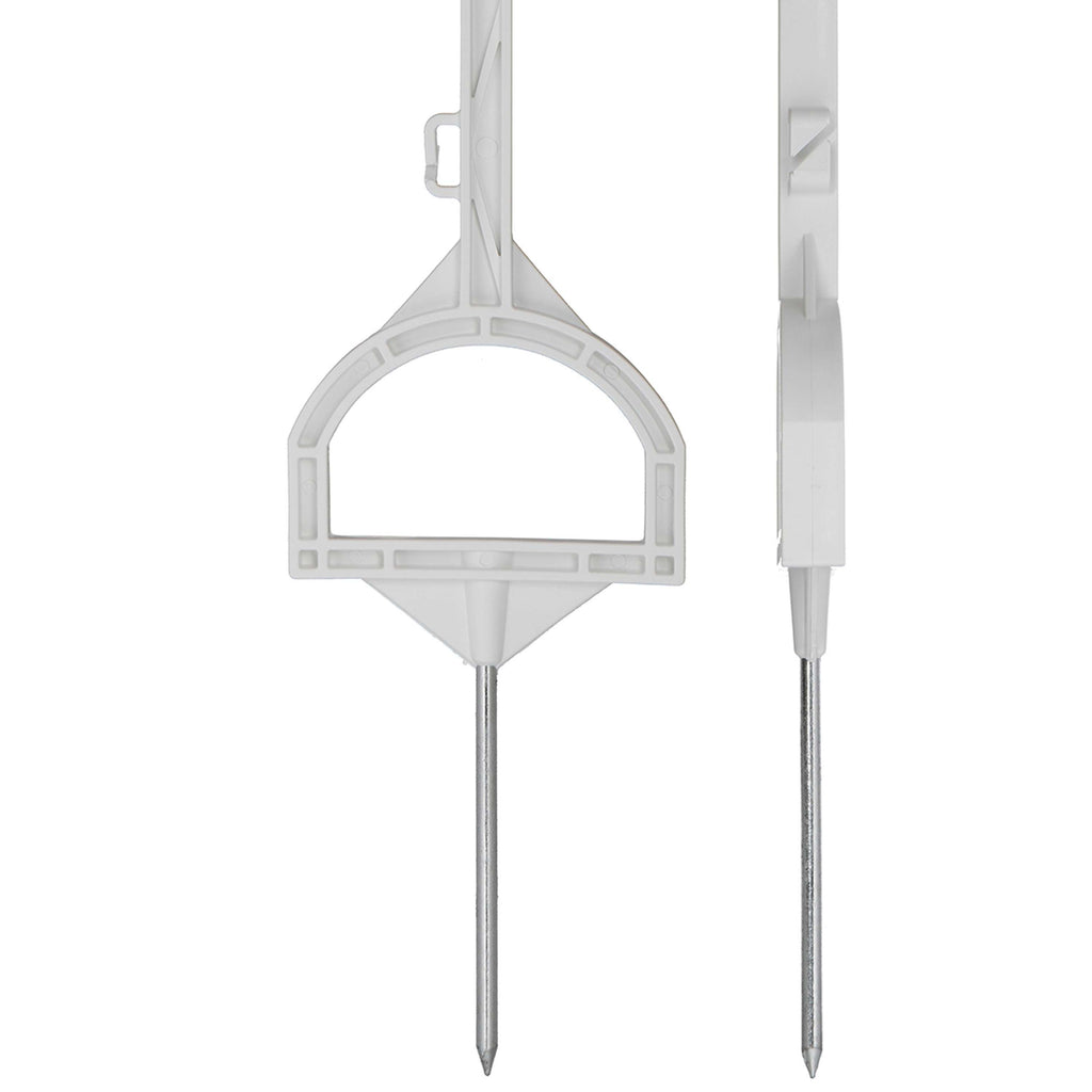Agradi Power Piquet Avec Étrier 115cm 20 Pièces Blanc