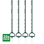 Agradi Power Piquet Avec Étrier 115cm 20 Pièces Vert