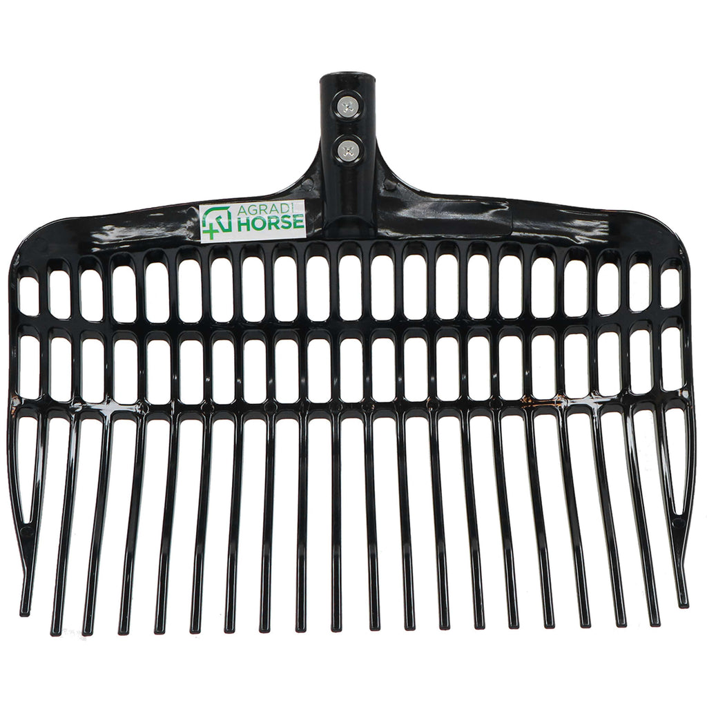 Agradi Horse Fourche à Fumier 20T Noir