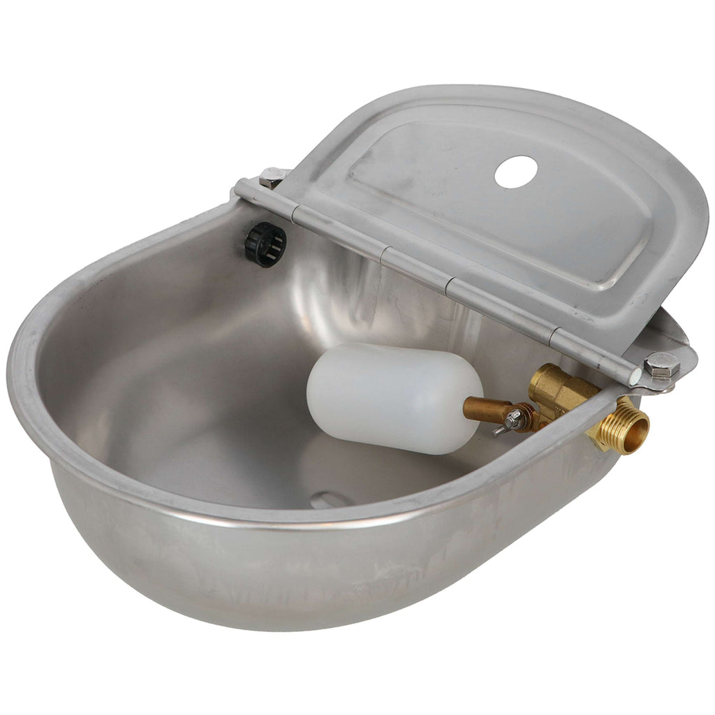 Agradi Horse Abreuvoir avec Flotteur Stainless Steel 2,5L