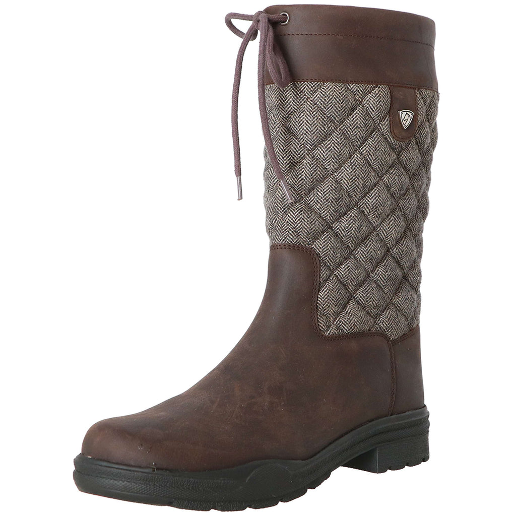 Velder Footwear Bottes d'Extérieur Delphina Marron/Tweed