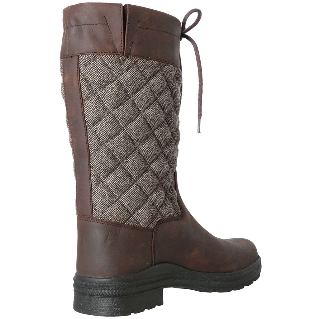 Velder Footwear Bottes d'Extérieur Delphina Marron/Tweed