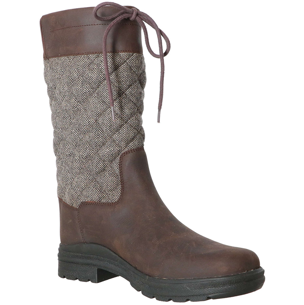 Velder Footwear Bottes d'Extérieur Delphina Marron/Tweed