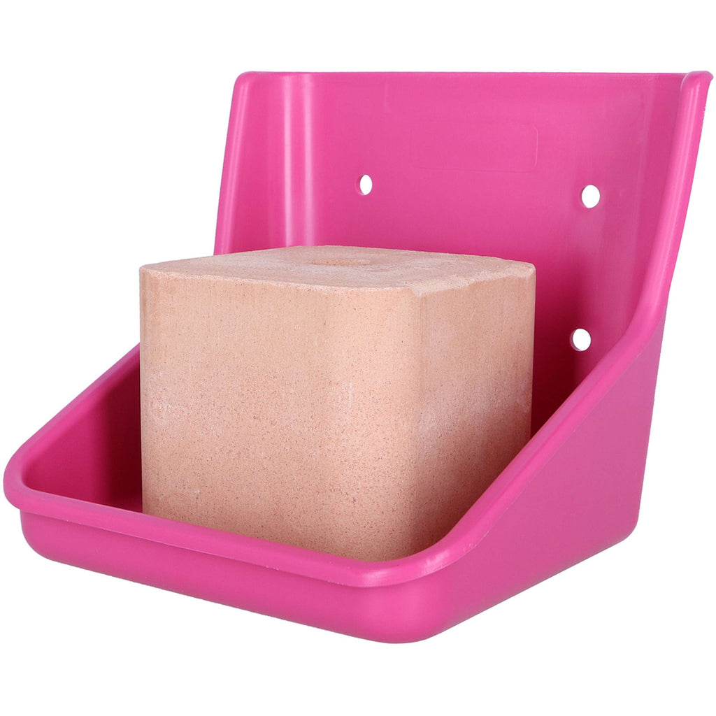 Agradi Support de Pierre à Lécher Robu Plastique Rose