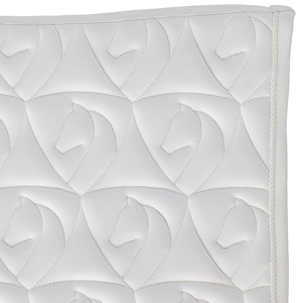 Velder Horsewear Tapis de Selle Unibeau de Saut Blanc