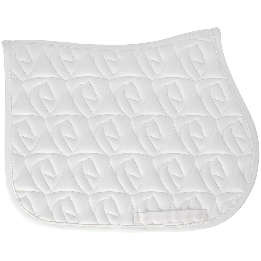Velder Horsewear Tapis de Selle Unibeau de Saut Blanc