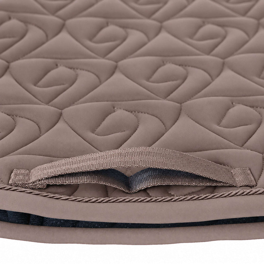 Velder Horsewear Tapis de Selle Unibeau de Saut Taupe