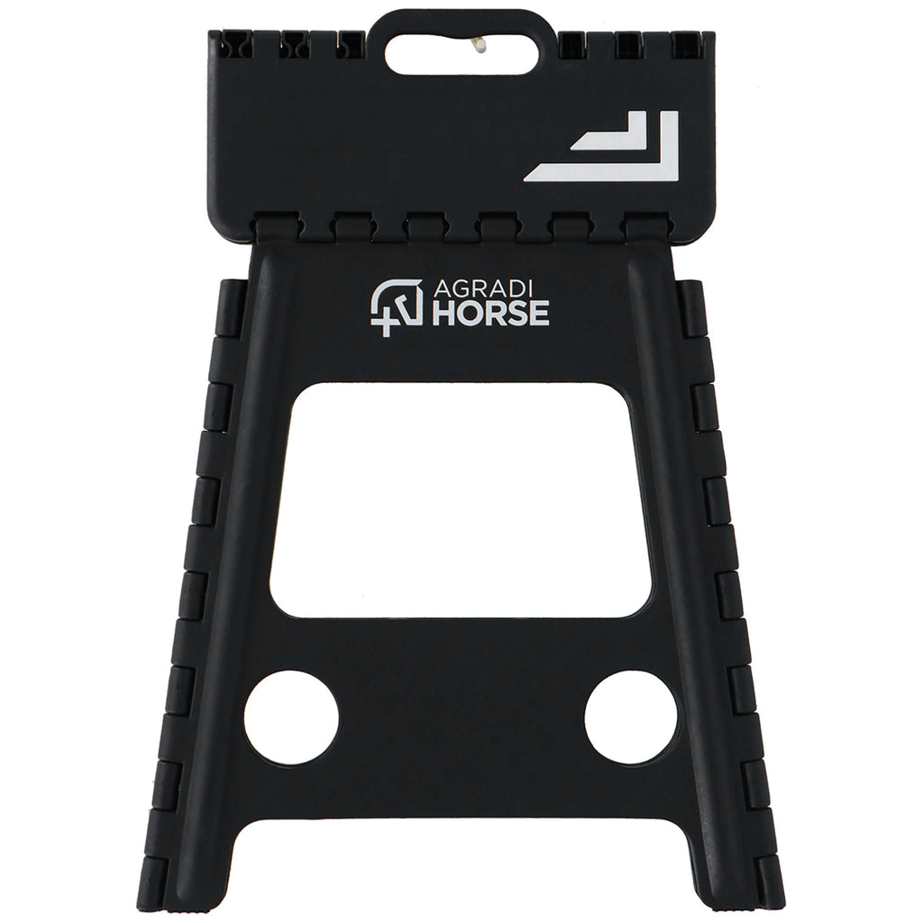 Agradi Horse Petit Marche-Pied Pliant Noir