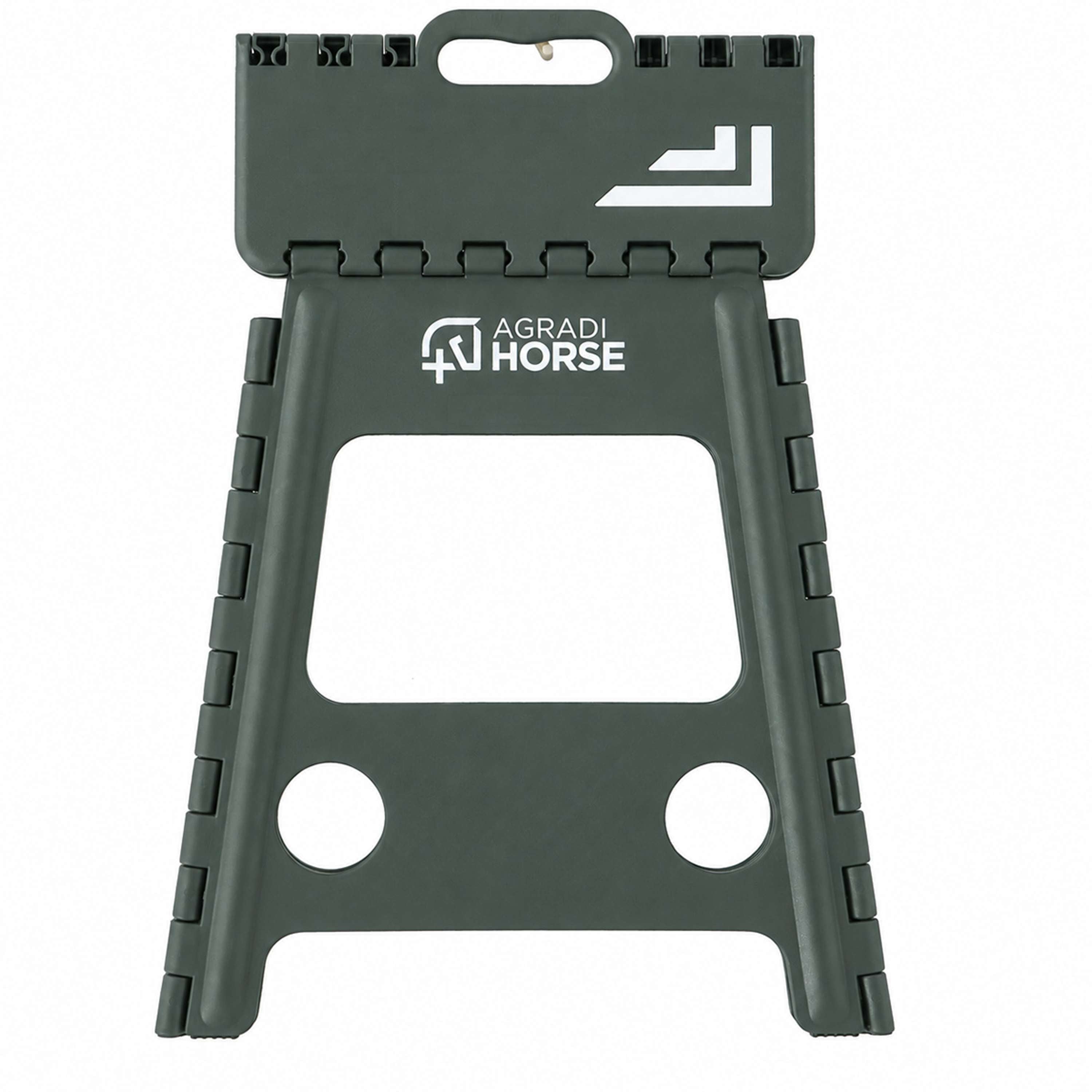 Agradi Horse Petit Marche-Pied Pliant Hunter Green