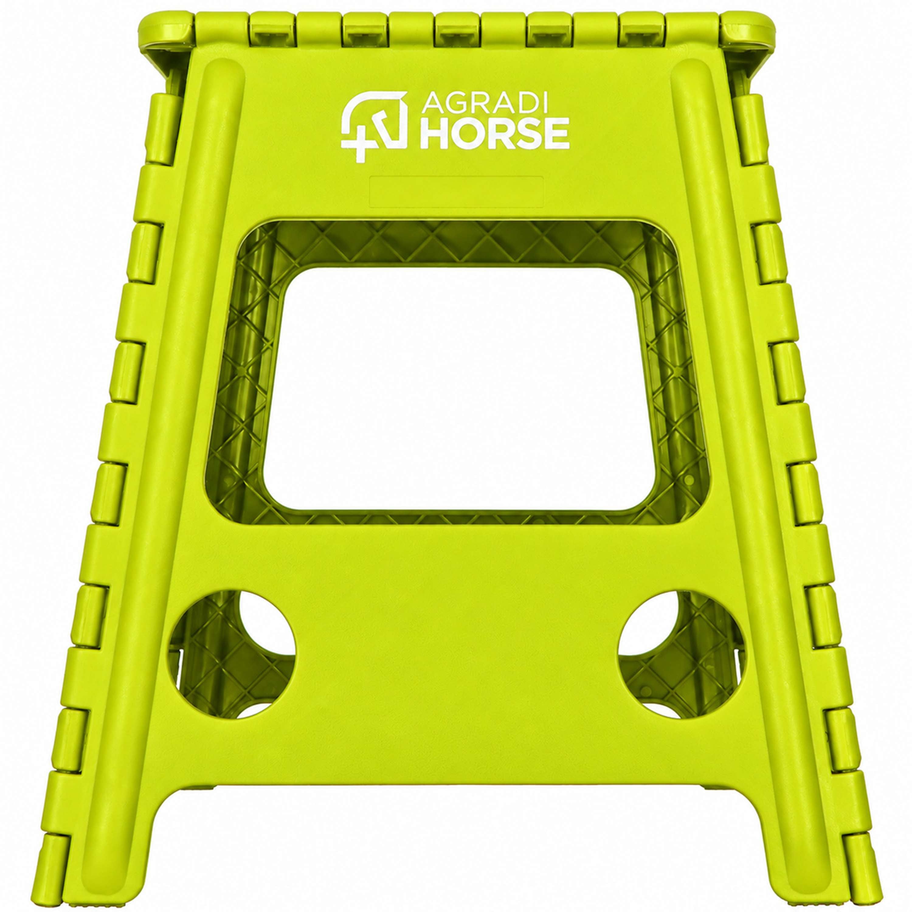 Agradi Horse Petit Marche-Pied Pliant Vert Lime