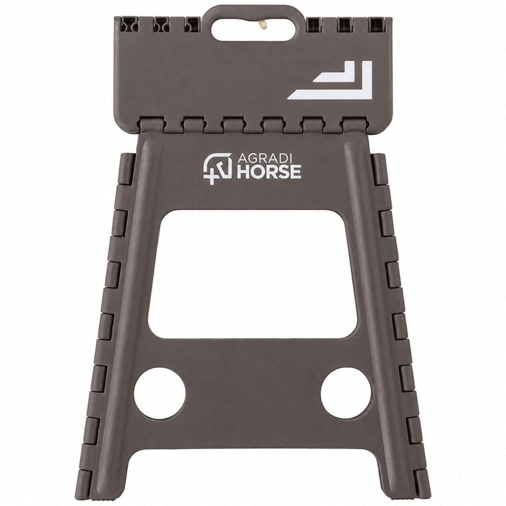 Agradi Horse Petit Marche-Pied Pliant Marron