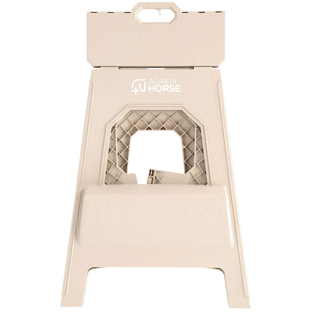 Agradi Horse Tabouret/Marche-Pied Pliant XH 49cm Khaki