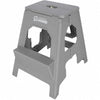 Agradi Horse Tabouret/Marche-Pied Pliant XH 49cm Gris