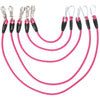 Agradi Horse Chaîne d'Attache Silicone Hot Pink