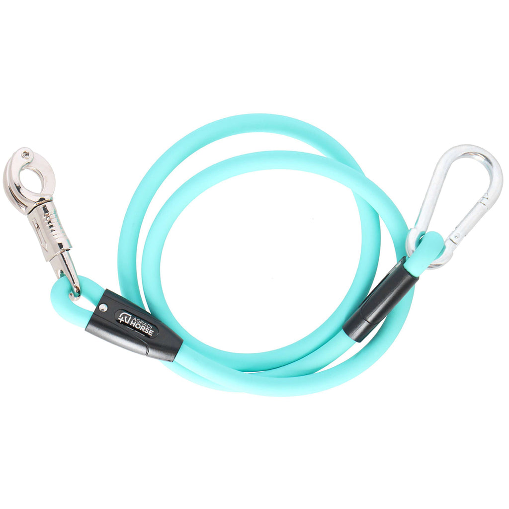 Agradi Horse Chaîne d'Attache Silicone Aqua