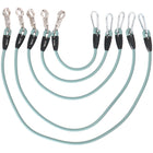 Agradi Horse Chaîne d'Attache Silicone Bleu clair