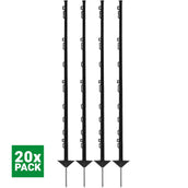 Agradi Power Piquet de Prairie Classic 125cm 20 Pièces Noir