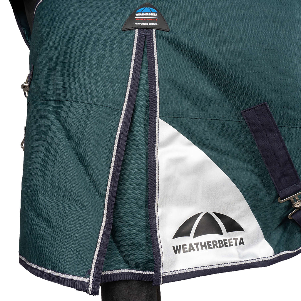 WeatherBeeta ComFiTec Plus Dynamic Turnout Detach-A-Neck 220g Forest Green/Navy