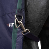 WeatherBeeta ComFiTec Plus Dynamic Turnout Detach-A-Neck 100g Navy/Forest Green