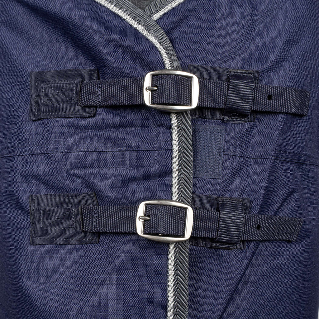 WeatherBeeta ComFiTec Tyro Turnout Standard Neck 220g Navy/Charcoal