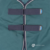 WeatherBeeta Couvre-Cou ComFiTec Plus Dynamic Turnout 100g Forest Green/Navy