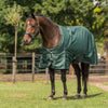 Agradi Horse Couverture d'Extérieur 1200D 300gr Bande Réfléchissante Vert