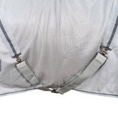 Waldhausen Couverture Anti-Mouches Protect avec Cou Indépendant Gris argenté/Gris
