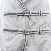 Waldhausen Couverture Anti-Mouches Protect avec Cou Indépendant Gris argenté/Gris