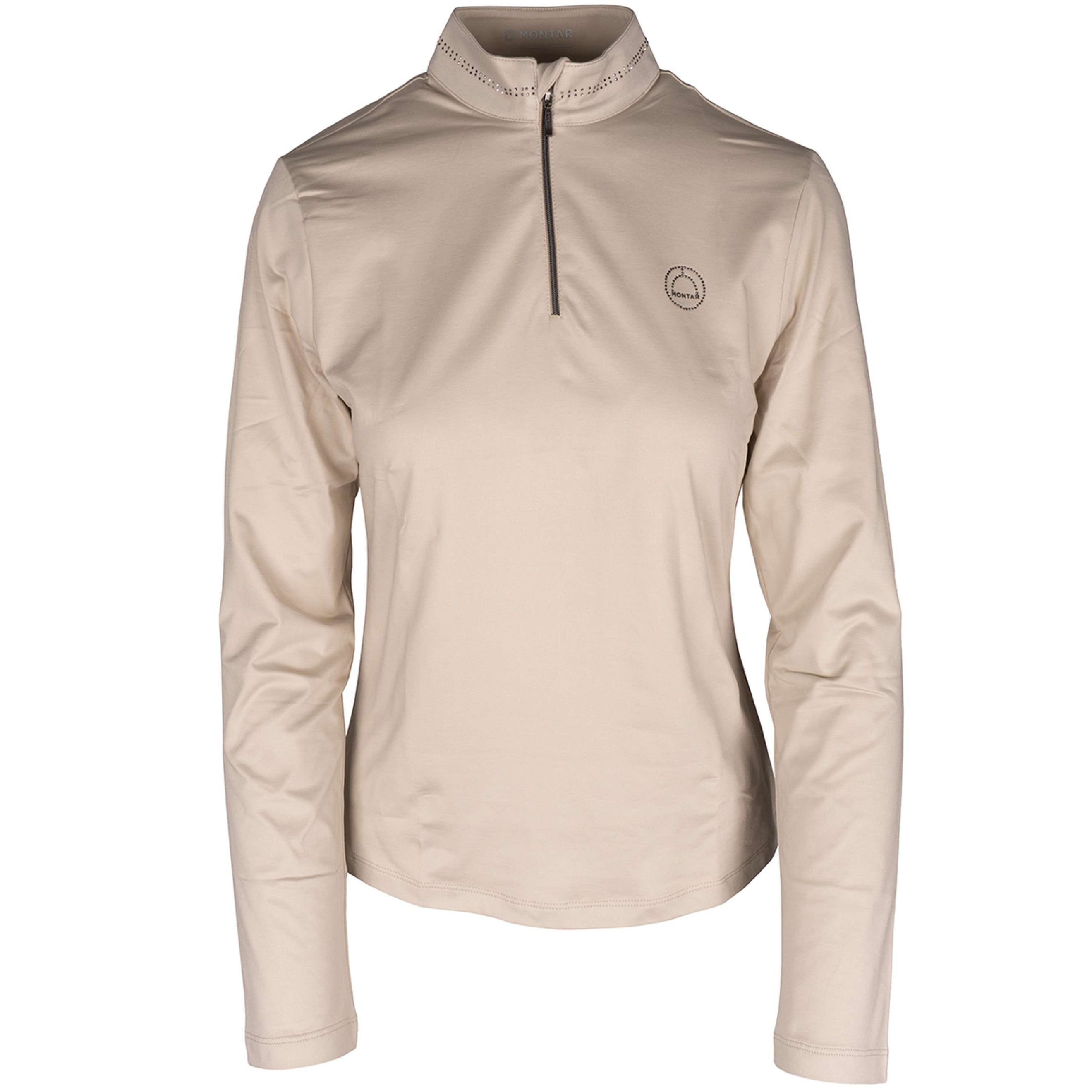 Montar Manches Longues MoEllinor Grey Beige