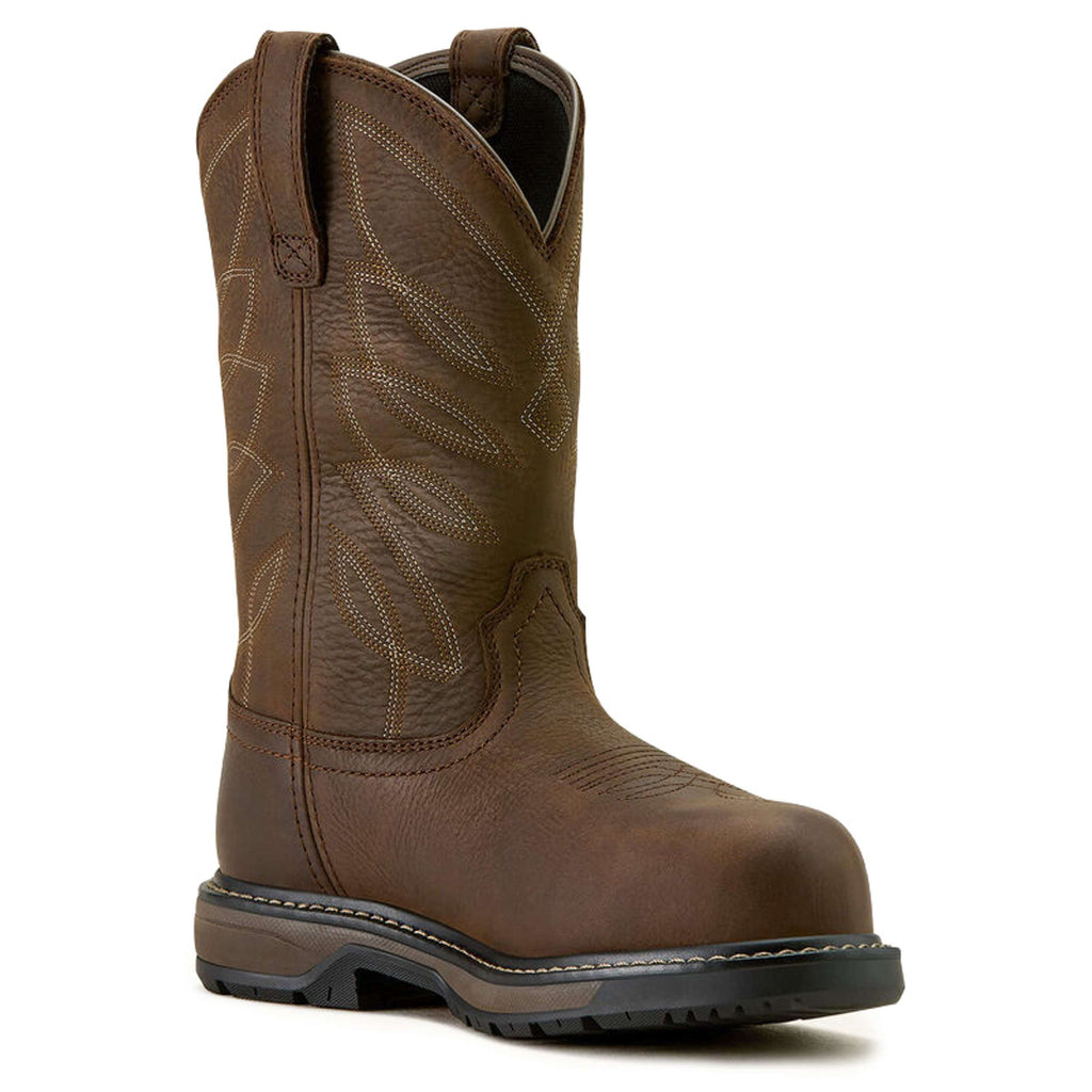 Ariat Bottes Western Riverter Pull-On H20 Femme Marron foncé