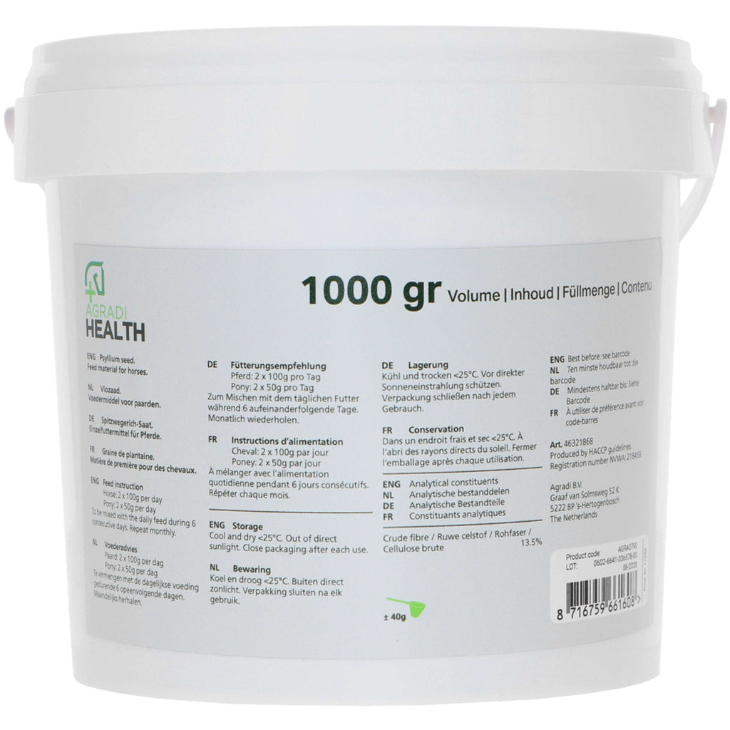 Agradi Health Psyllium