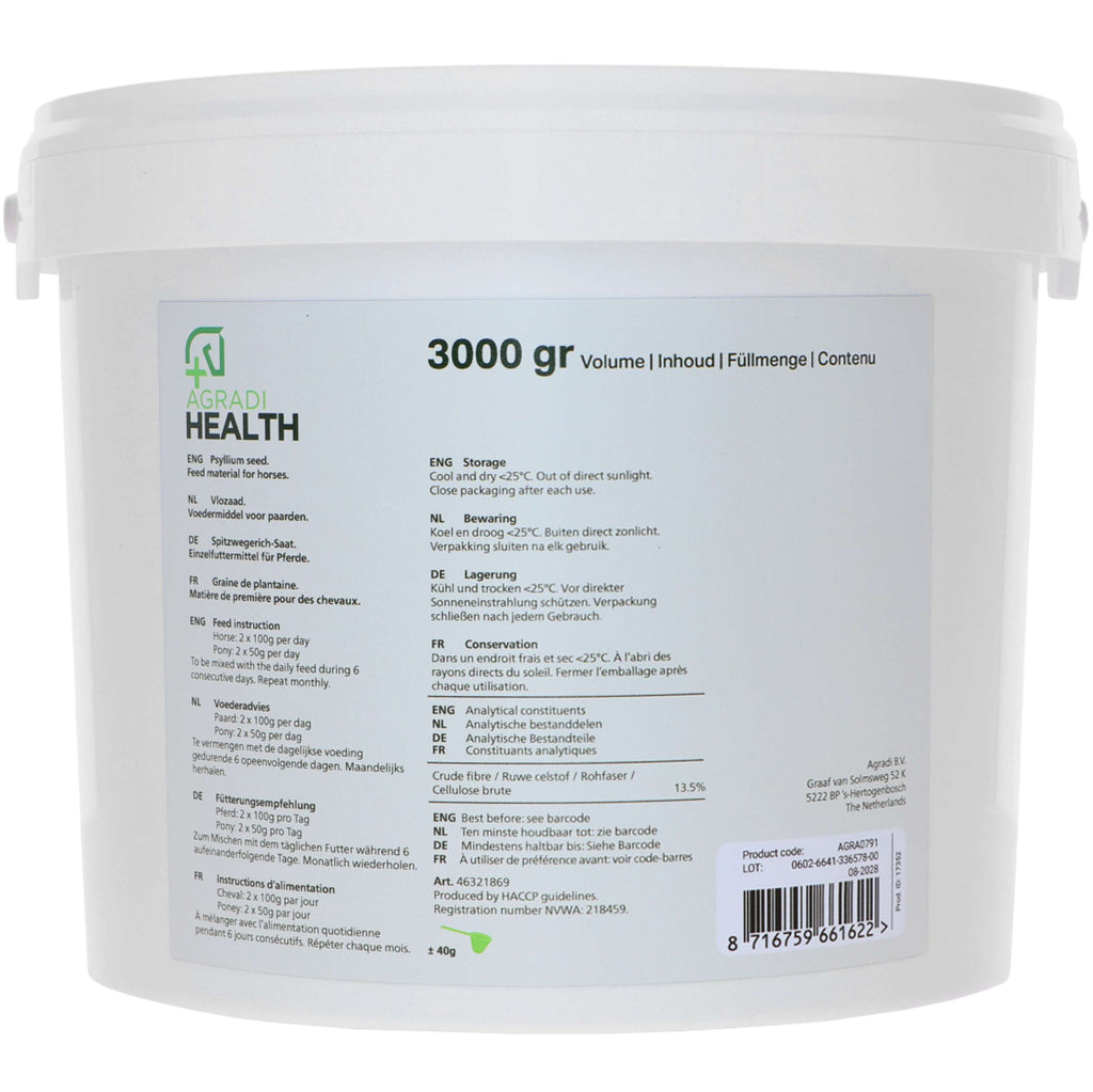 Agradi Health Psyllium