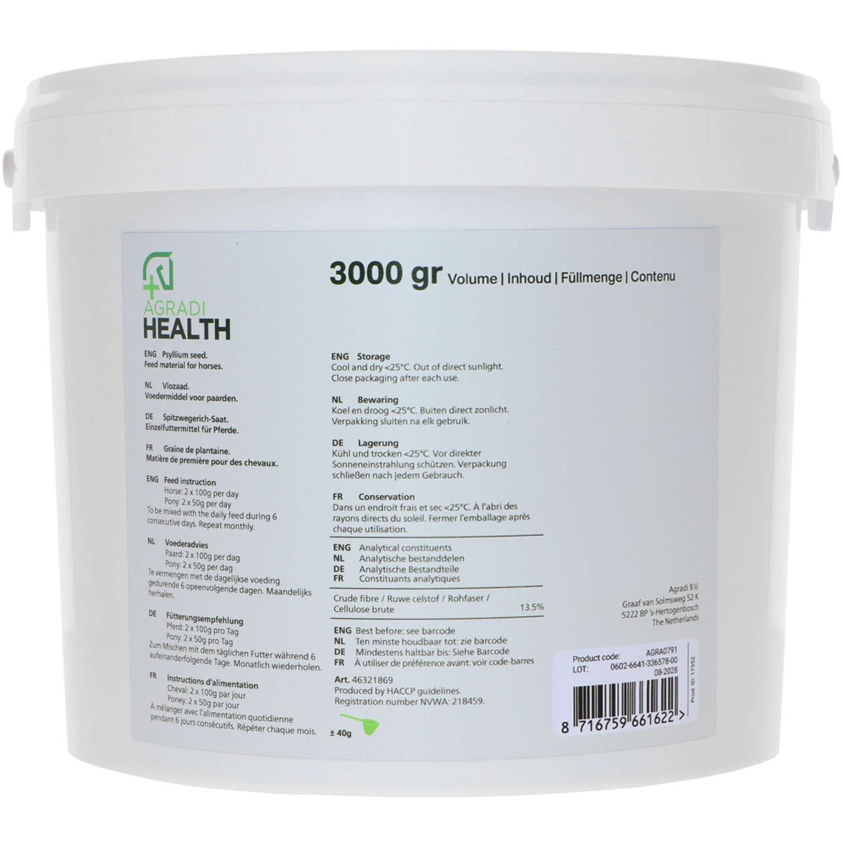 Agradi Health Psyllium
