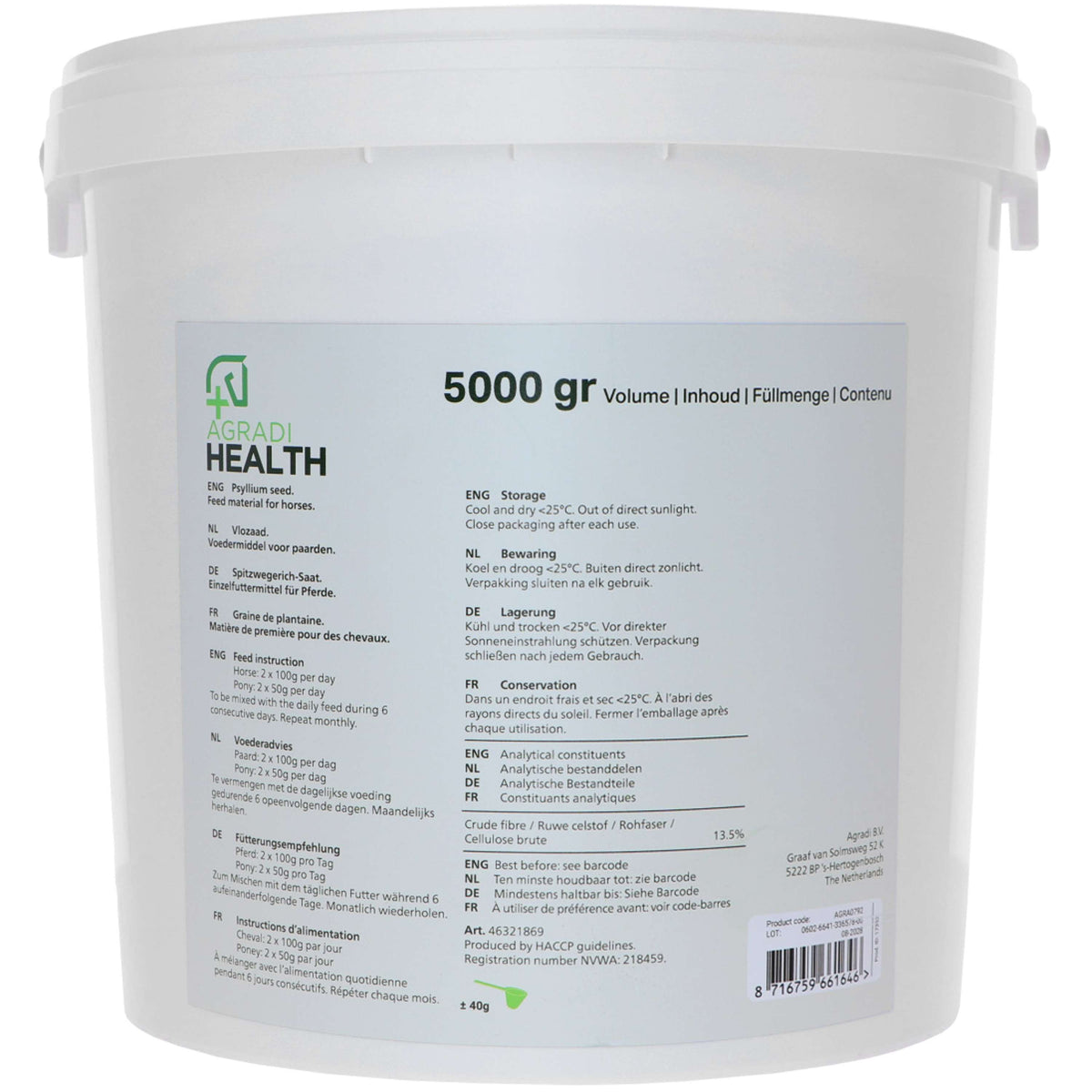 Agradi Health Psyllium