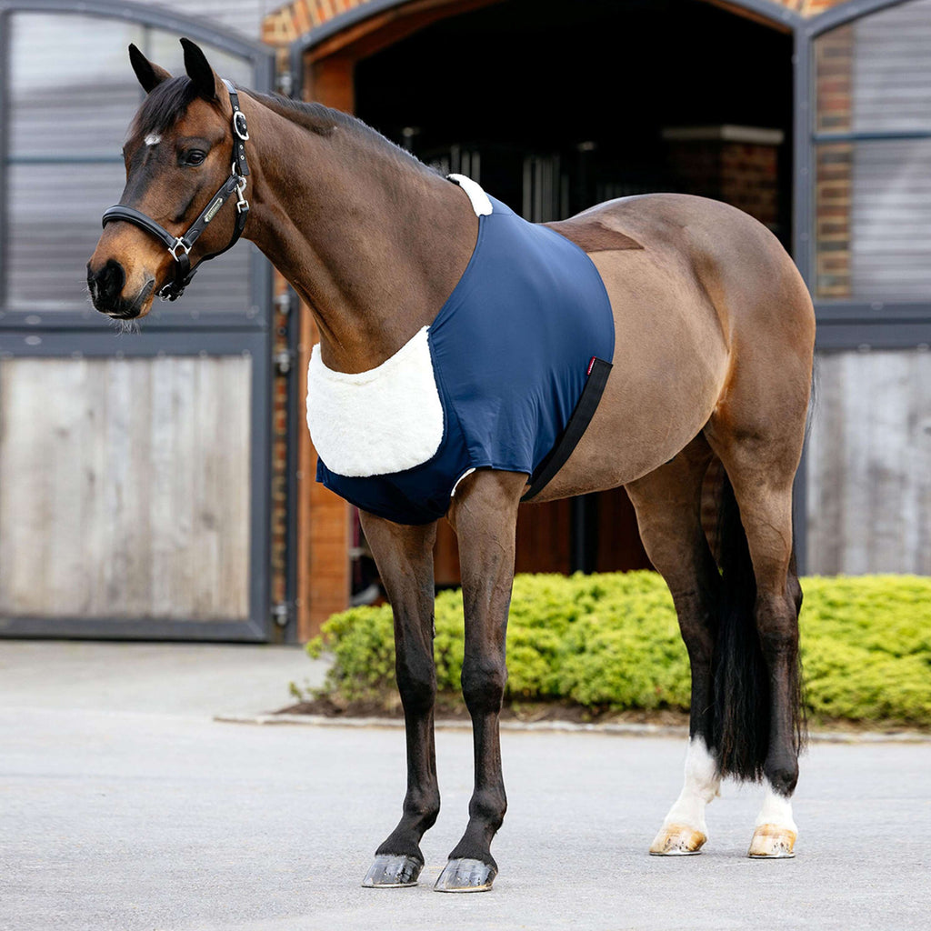 LeMieux Protection de Poitrail Soft Anti-Rubbing Marin