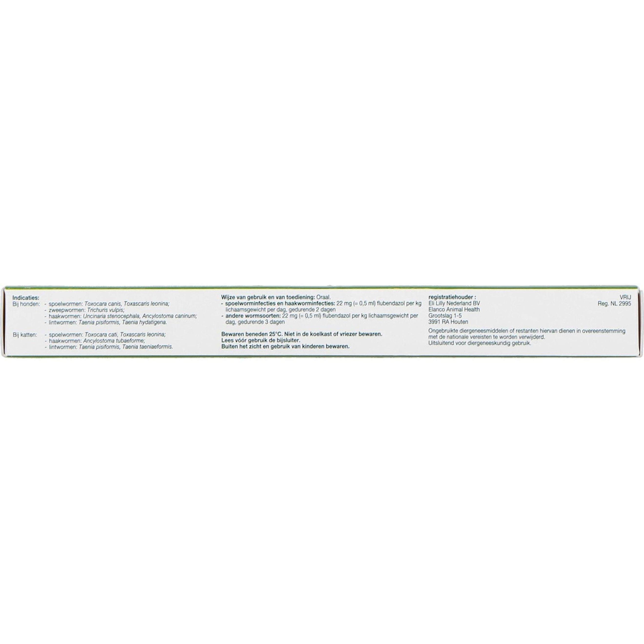 Flubenol KH Injecteur de pâte vermifuge Chien/Chat