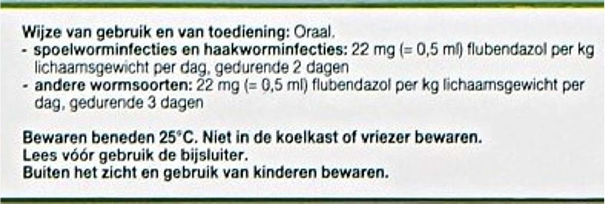 Flubenol KH Injecteur de pâte vermifuge Chien/Chat