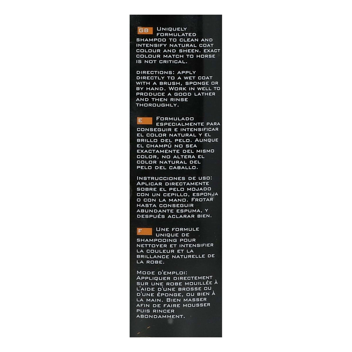 Carr & Day & Martin Shampooing Gallop Colour Noir