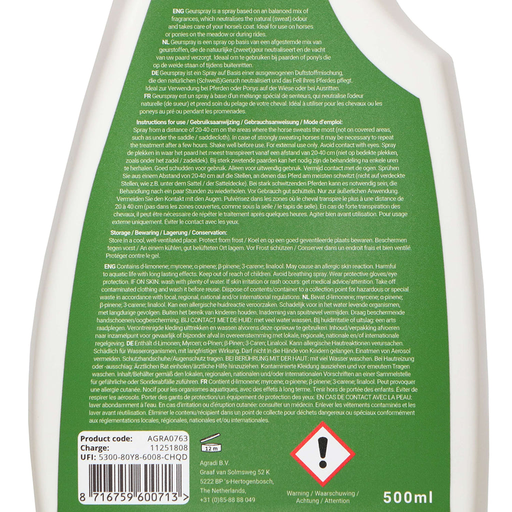 Agradi Horse Odeur Spray