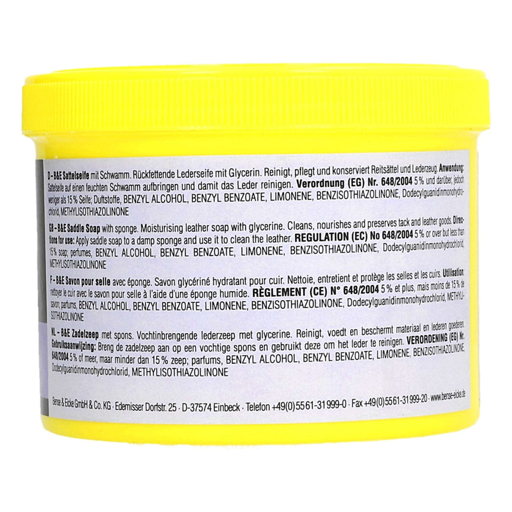 Bense & Eicke Savon pour Selle Pâte