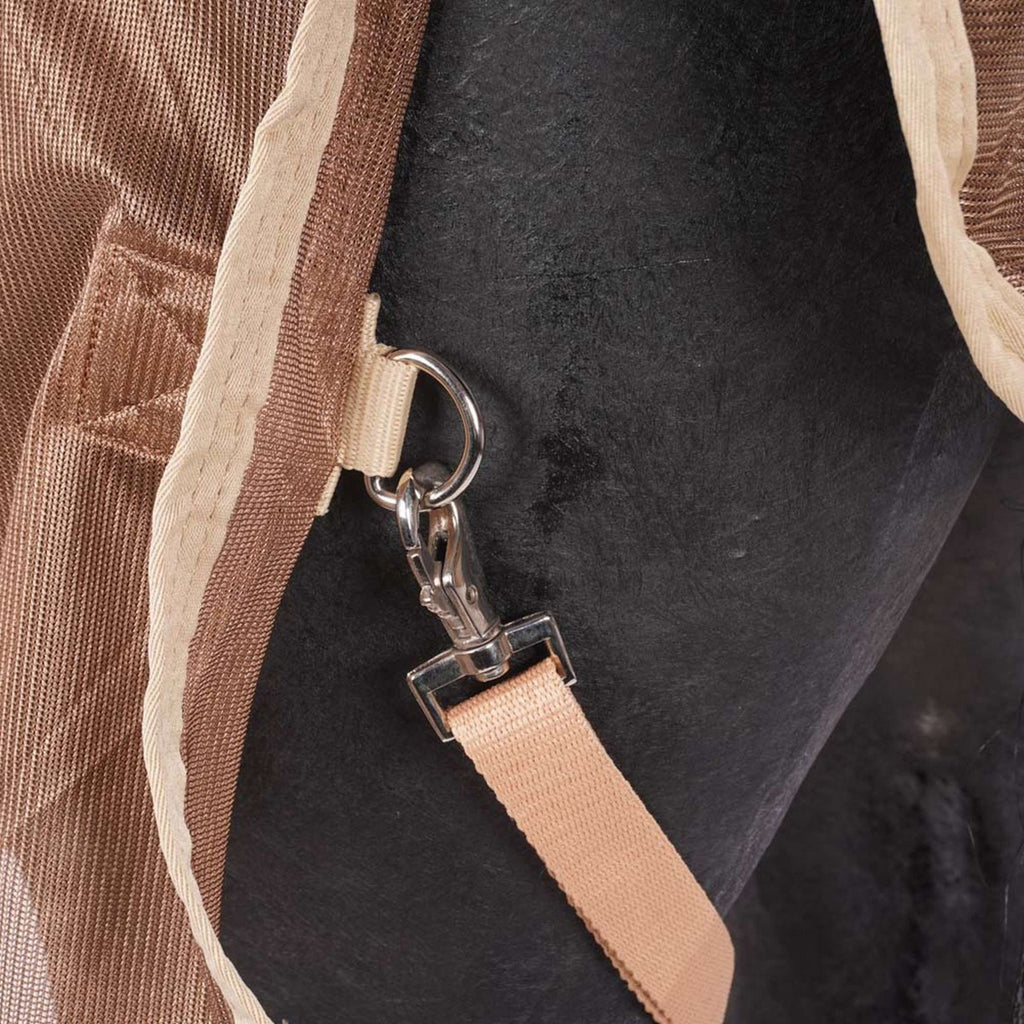Premiere Couverture Anti-Mouches Base Polyester Maille Taupe