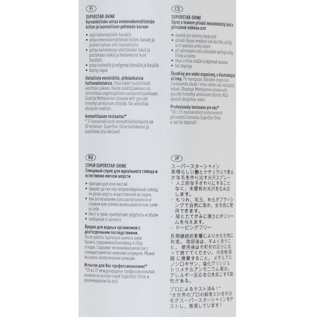 Effol Lotion Lustrante SuperStar-Shine