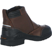 Ariat Chaussures d'Écurie Barnyard Side Zip Marron foncé